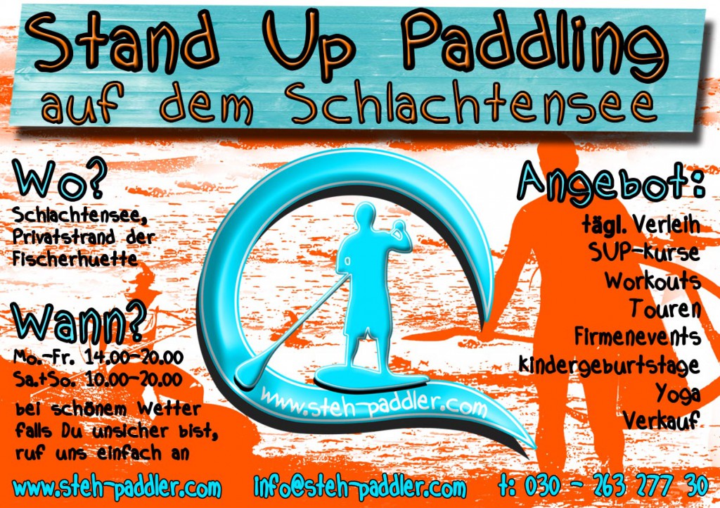 Verleihstation am Schlachtensee in Berlin-Zehlendorf Flyer