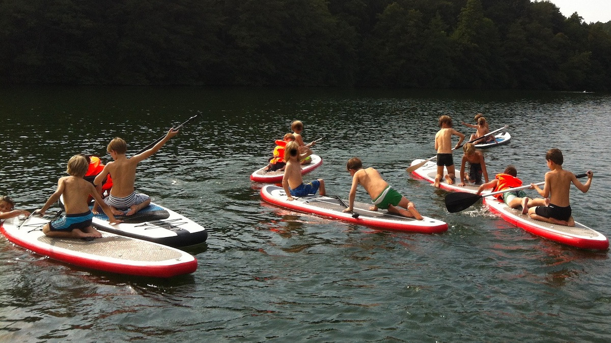 Kindergeburtstag Stand Up Paddling Berlin
