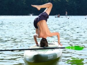 SUP Kindergeburtstag Schlachtensee-Stand-Up-Paddling-Stehpaddler-02