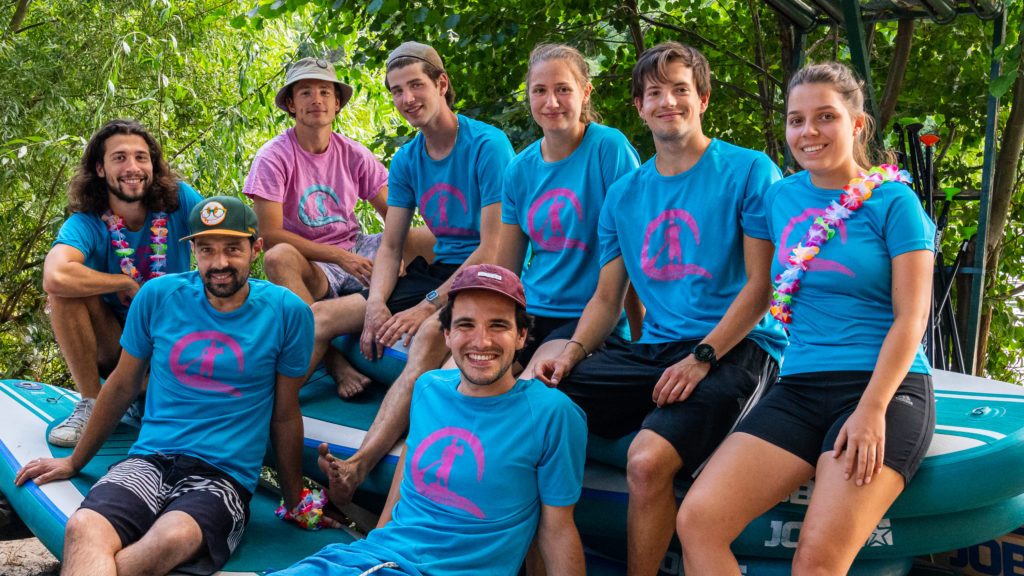 Stand Up Paddling Schlachtensee