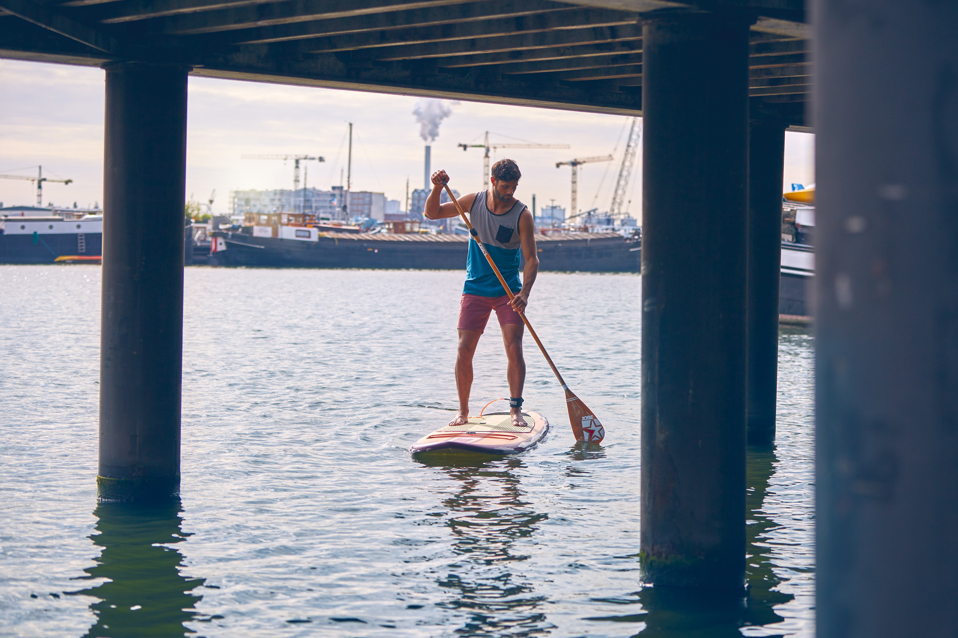 Stand Up Paddle Board Jobe Bamboo SUP 11.6