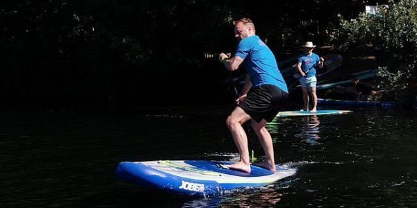 SUP Fortgeschrittenen Kurs Schlachtensee-Stand-Up-Paddling-Stehpaddler-01