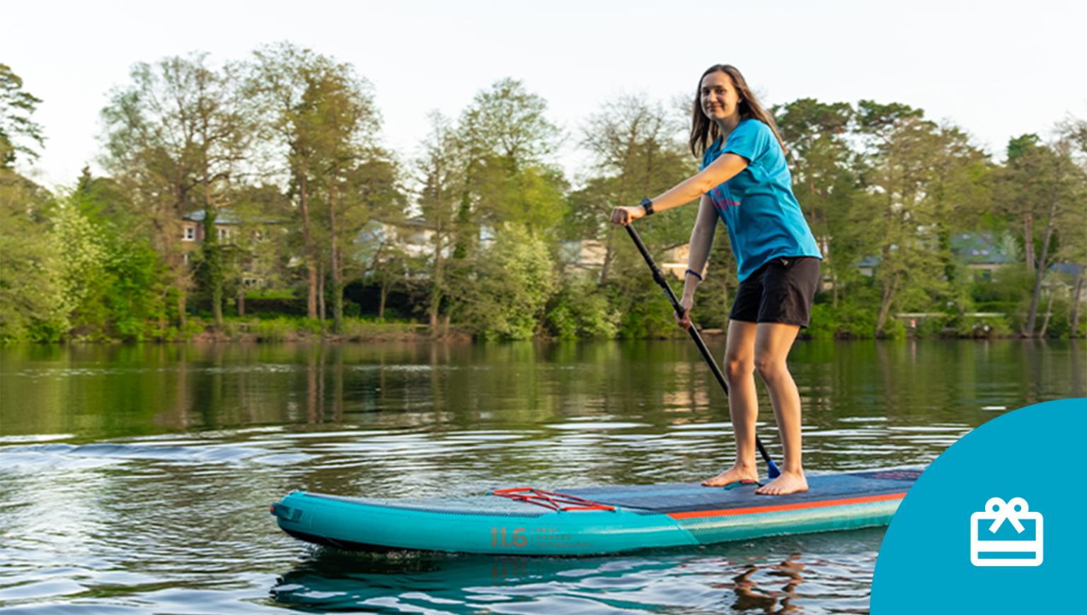 Stand Up Paddling Berlin Schlachtensee ☀ Stehpaddler SUP Verleih