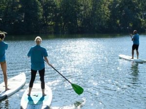 SUP Einzelcoaching Schlachtensee-Stand-Up-Paddling-Stehpaddler-01