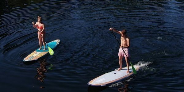 SUP Einzelcoaching Schlachtensee-Stand-Up-Paddling-Stehpaddler-02