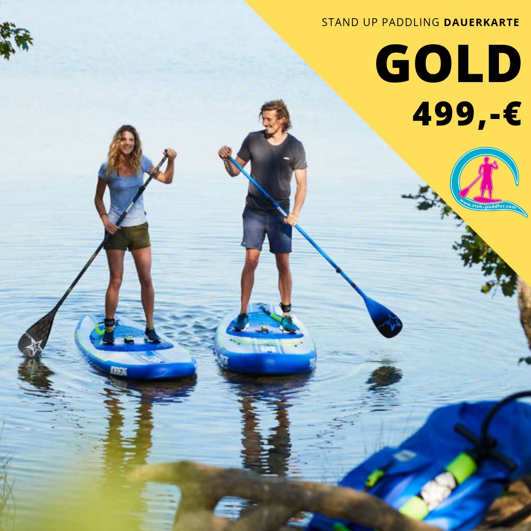 Stand Up Paddling Dauerkarte Gold Stand Up Paddling Berlin Schlachtensee