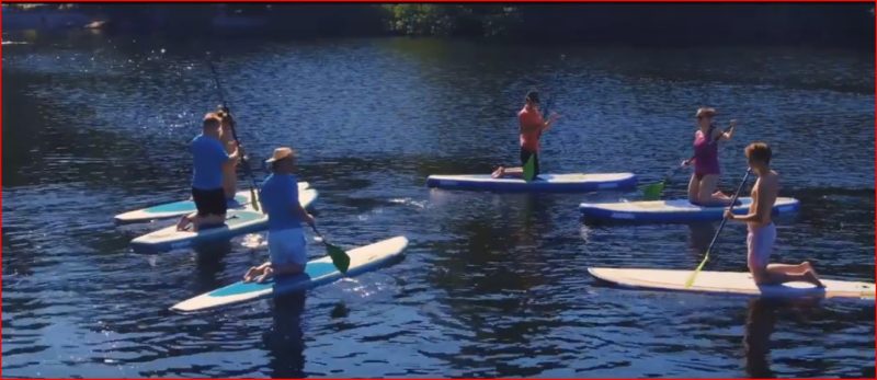 Stand Up Paddling Berlin Schlachtensee Team Event