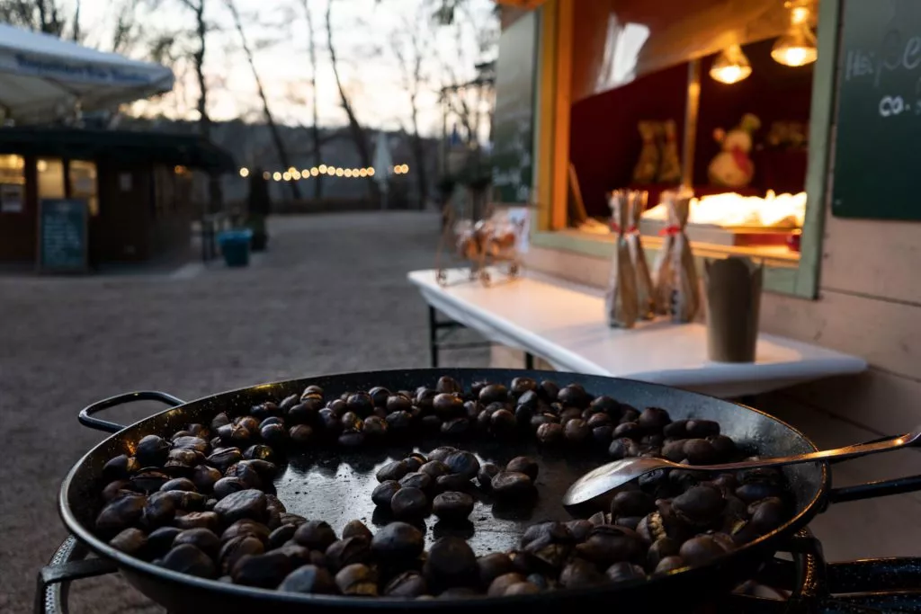 Alte Fischerhütte Schlachtensee Weihnachsmarkt Rösterei