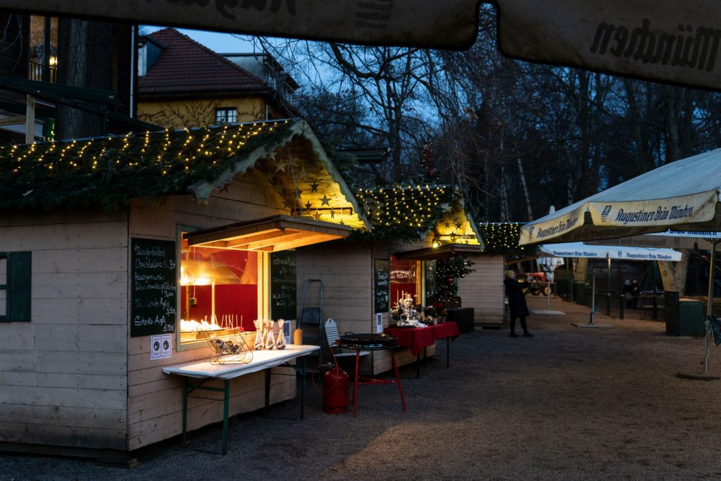 Alte Fischerhütte Schlachtensee Weihnachtsmarkt