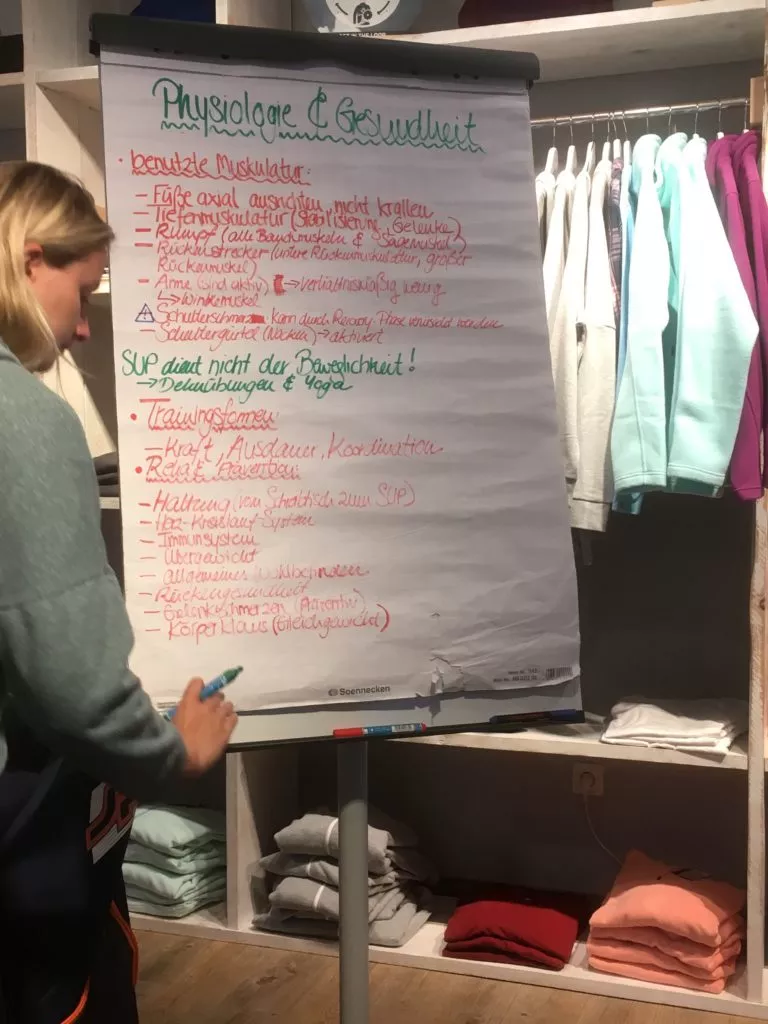 VDWS SUP Instructor Lehrgang 2018 auf der Nordseeinsel Föhr III