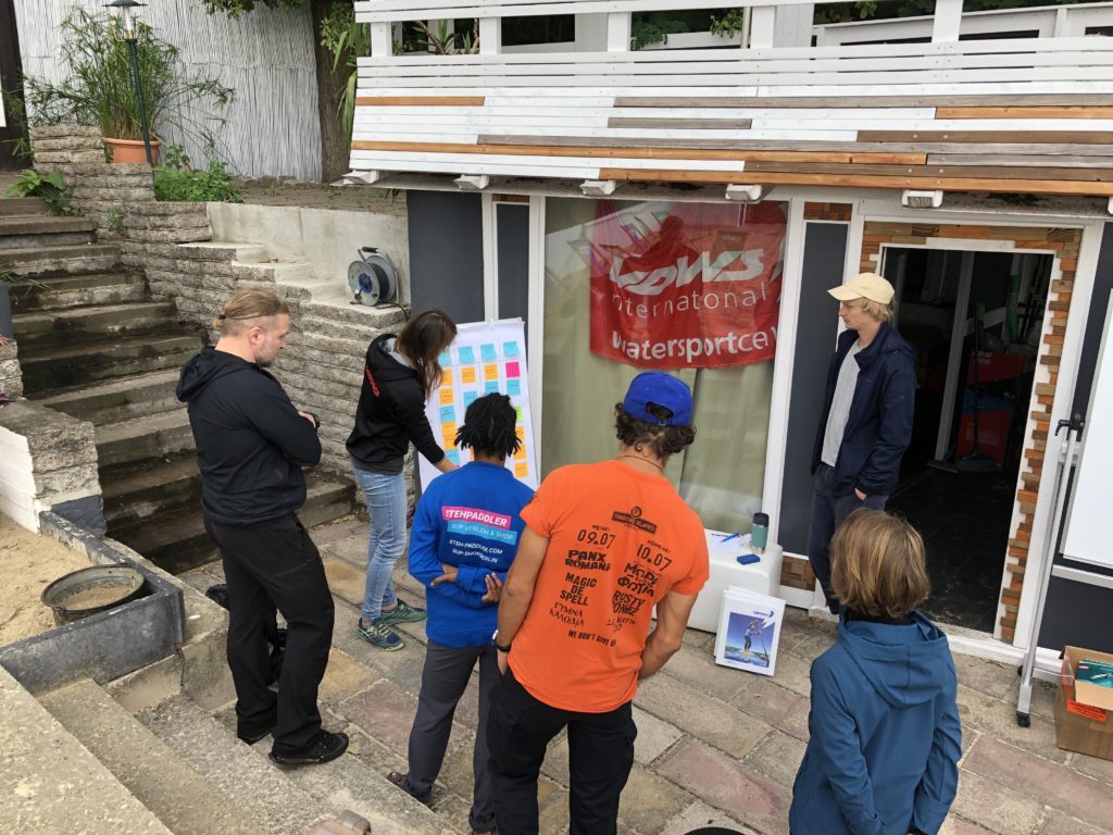 VDWS SUP Instructor Sonderlehrgang 2021 beim Stehpaddler SUP Verleih Berlin-Richtershorn I