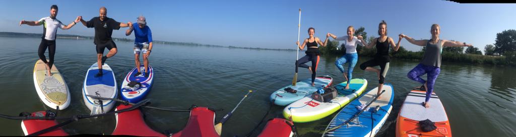 VDWS SUP Yoga Weiterbildung August 2019 am Altmühlsee in Bayern IV