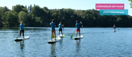 SUP Baden Spazieren Schlachtensee Berlin – Stehpaddler SUP Verleih Berlin | Stand Up Paddling