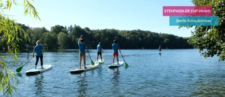 Wochenendtrip Berlin SUP Schlachtensee – Stehpaddler SUP Verleih Berlin | Stand Up Paddling